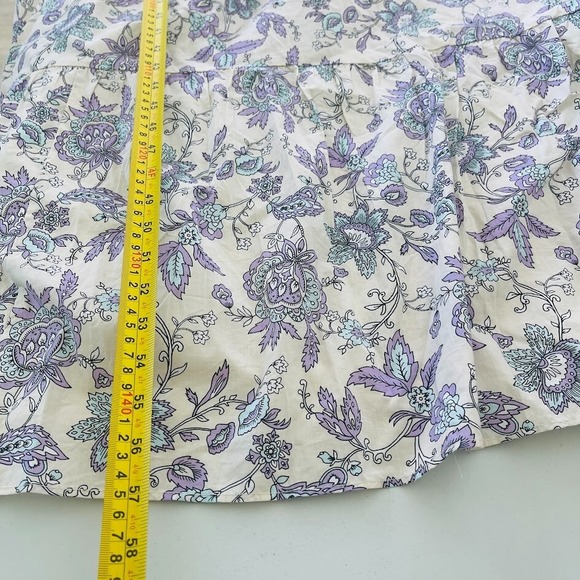 NEW Lane Bryant Smocked Floral Print Maxi Dress Boho Cottagecore Resort Size 22 - Picture 9 of 14